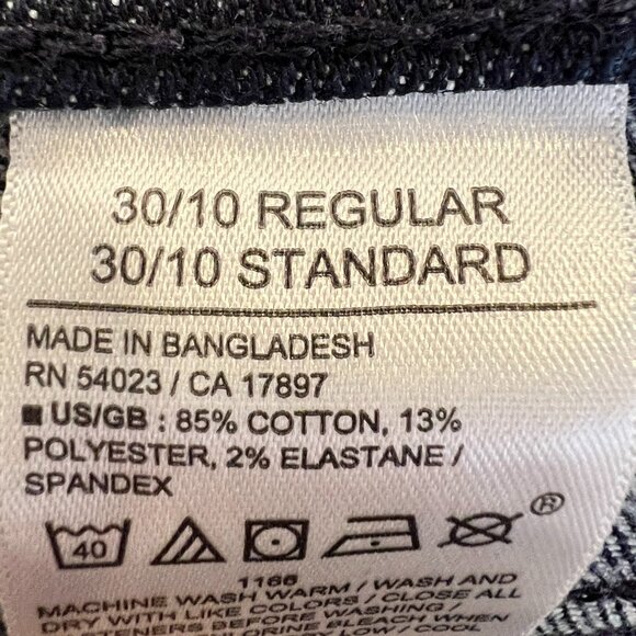 Banana Republic Factory Dark Wash Cropped Pleated Jeans Size10 - Picture 8 of 8